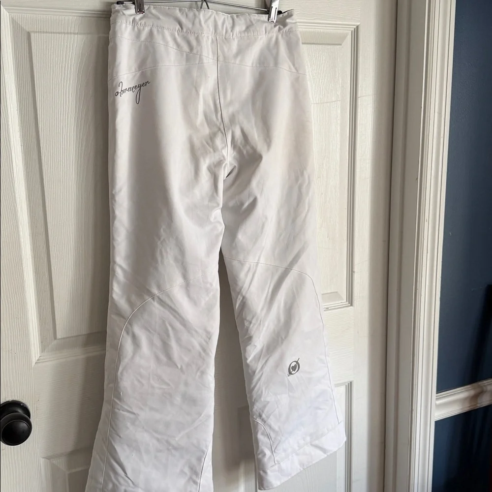 Obermeyer Juniors White Snow Pants Sz 14